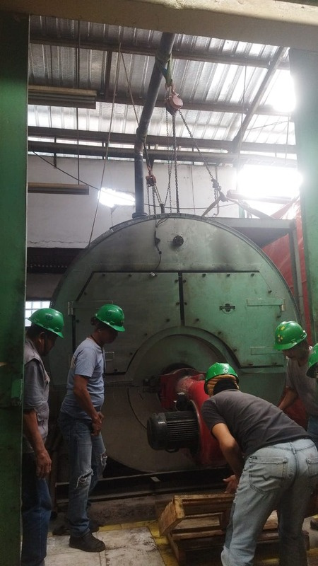 Instalasi Steam Boiler Biomassa